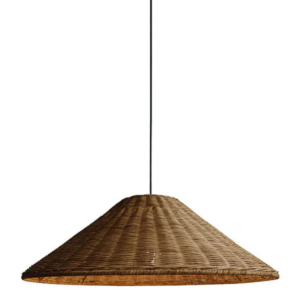 Retro Rattan Pendant Light Fixture, Creative Hand Woven Large Size Chandelier, Simple Home Ceiling Hanging Lamp, for Living Room Dining Room Lighting