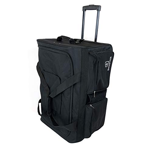 Backstage Dance Travel Bag with Garment Rack - Black
