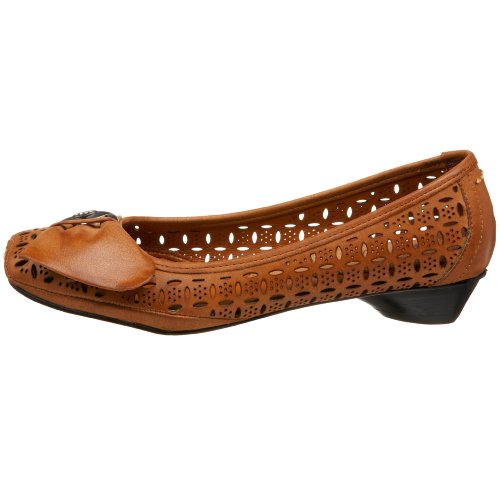 Image of Two Lips Women's Havana Flat