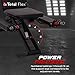 TOTAL FLEX L with Performance Pack Folding Weight Bench & Exercise Bench Press Rack - Fitness Benches, Gym Bench for Home, Workout Bench - Multi Gym Strength Training Equipment, Portable Gym Equipment