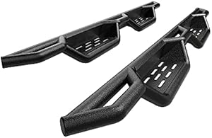 HD Ridez Drop Down Style Running Boards Side Step Rock Slider Compatible with Jeep Gladiator 2020-2023 Crew Cab