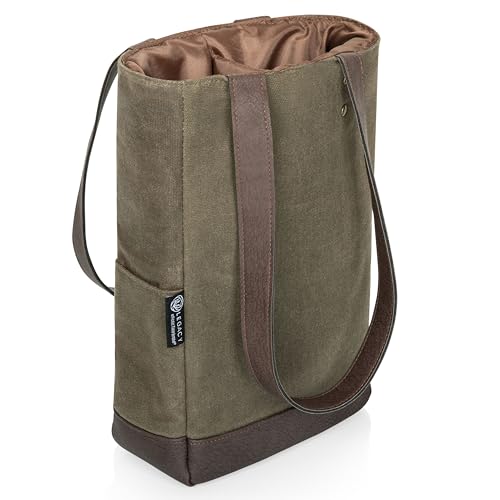 Legacy 2-Bottle Waxed Canvas Tote
