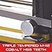 Starrett Intenss PRO-DIE Bi-Metal Band Saw Blade with M-42 Cobalt HSS Teeth - Ideal for Tool, Die, Mold Steels, Stainless - 7 Ft. 9