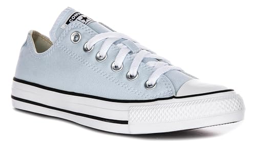 Converse Ct As Low Train A10538C Baskets pour homme, bleu ciel, 11.5 Women/9.5 Men