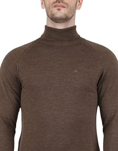 Image of Monte Carlo Men Wool High Neck Pullover Sweater