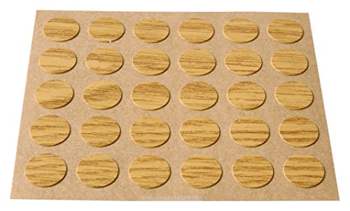 BRINOX b77900y - blister 30 diafragma dekt schroeven eiken Ø 13 mm