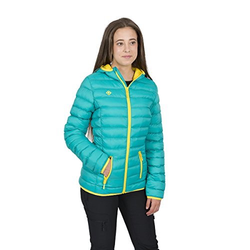 Izas Kresa Chaqueta De Fibra Ultraligera, Mujer, Agua Marina Amarillo, Xl Izas Kresa Chaqueta De Fibra Ultraligera, Mujer, Agua Marina Amarillo, Xl