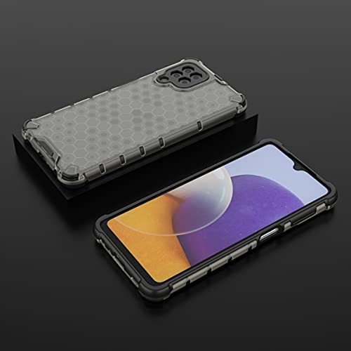 Image of Glasgow | for Samsung Galaxy A22 Stylish Look Pattern Back Case Cover for Samsung Galaxy A22 - Black