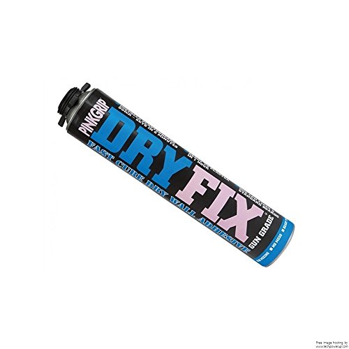 Image of 2xEverbuild DRYFIX7 PINKGRIP DRY FIX Adhesives Plasterboard Adhesives 750ml