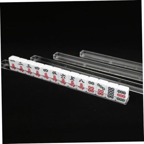 Soporte mini Mahjong U en forma de U 4 piezas miniatura 5