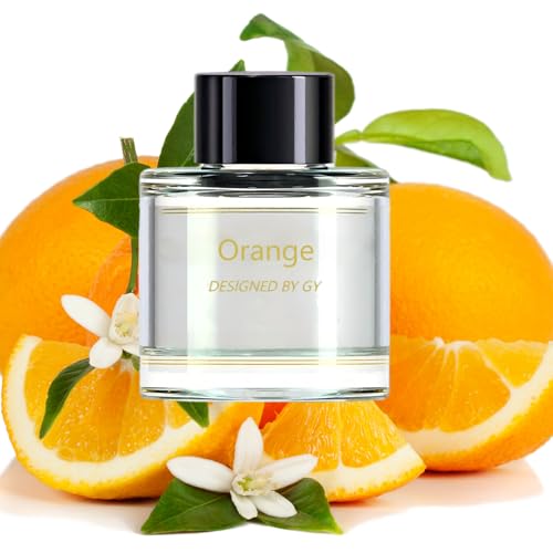 Image of Car Air Fresheners，Smart Car Air Freshener Perfume Refill, [Pronounced Fragrance],1.69 fl oz (50ml), lasts 2-6 months, safe for pregnant women and babies (Orange-fresh)