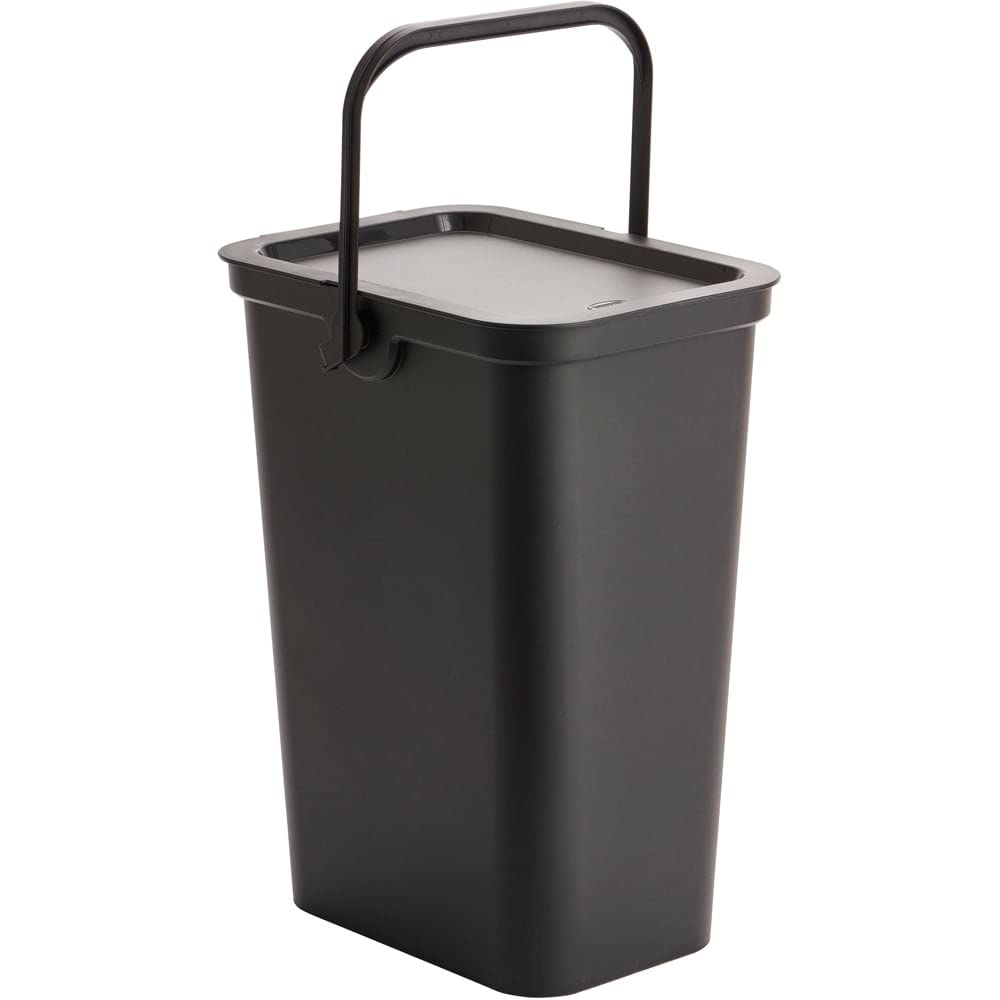 NEW!!!!! Tontarelli 40L Moda Recycling Bin with Locking Handle, Black