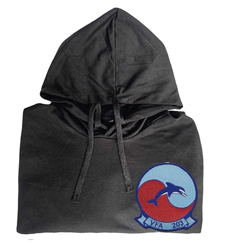 Vfa 203 blue dolphins embroidered shirt