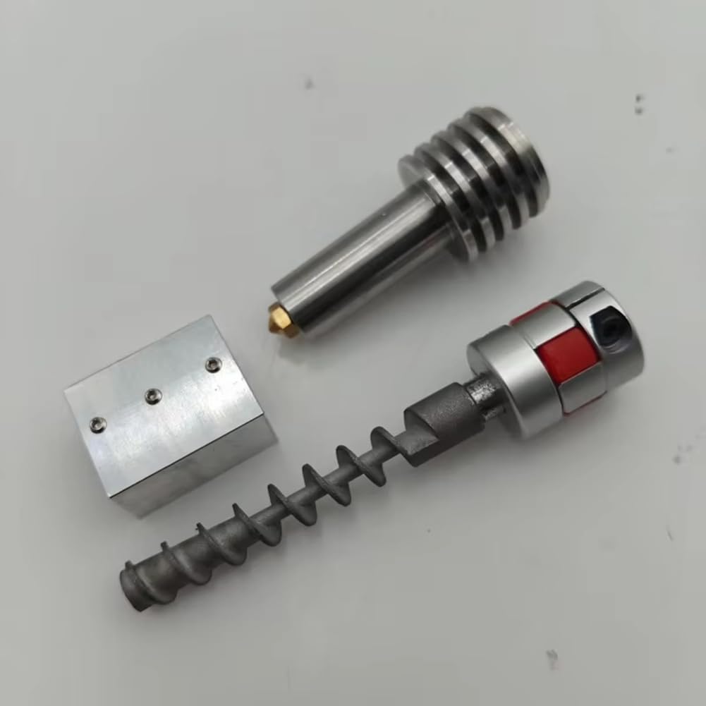 Kit Stampante 3D FAI DA TE con Vite Madre, Smerigliatrice in Plastica, Estrusore a Pellet, Montaggio Facile e Durata Migliorata