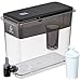 Brita UltraMax Large Water Dispenser with 1 BritaPlus Filter, 27 Cup capacity, Black (Package May Vary)