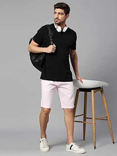 Image of Thomas Scott Men's | 100% Cotton | Solid | Above Knee | Button Closure | Chino | Casual Shorts for Men