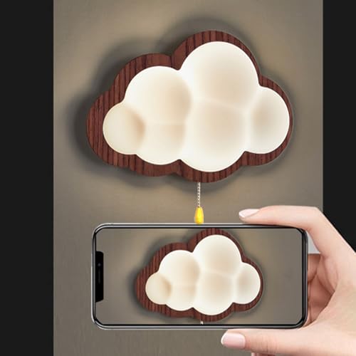 Lámparas de Pared para Dormitorio con Interruptor de Tracción y Luz Cálida para Bebés 2