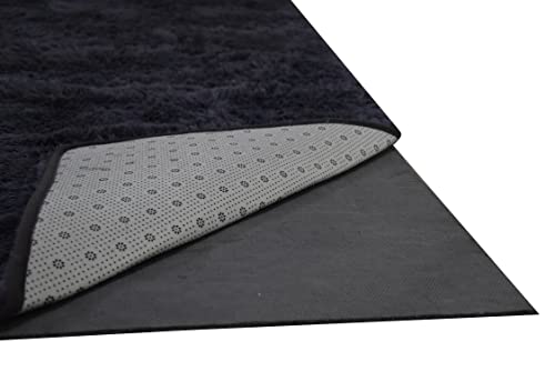 Furnish My Place Protective Pad Gripper, Thick Cushioning Pad, Keep Grips Area Rugs In Place, Skid Resistant Pad, Safe For All Floors And Finishes Including Hardwoods - 12' Round, Elemental #TOP4