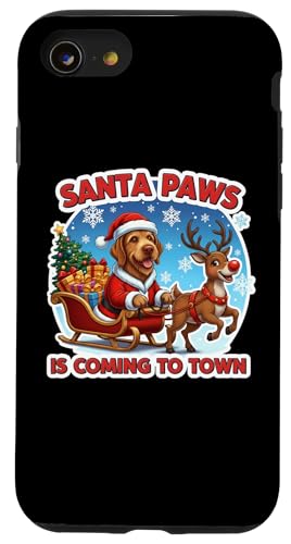 Santa Paws Is Coming To Town NX}X C[wA BY  X}zP[X iPhone SE (2020) / 7 / 8 p