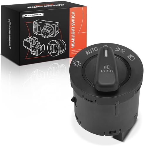 A-Premium Headlight Switch Instrument Panel Headlamp Dimmer Switch Compatible with