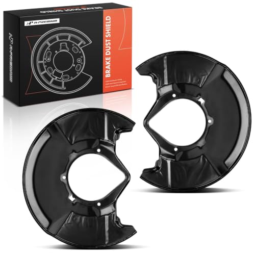 A-Premium Front Brake Dust Shield Compatible with Honda Models, Set of 2 by A-premium - Used condition - CA$58.73