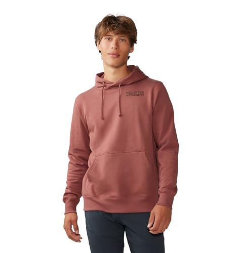 Sweat à capuche MHW Logo Plus M 2 Mountain Hardwear veste polaire pour hommes en randonnée active