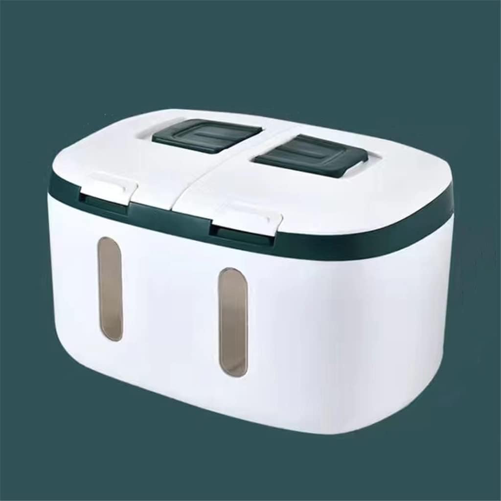 15 Kg Bucket Kitchen Container Rice Box Grain Sealed Household Tank Storage