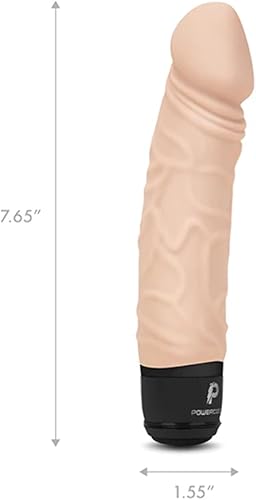Miniatura 4 de Electric Eel Inc. 76629 Powercock Vibrador realista de 6.5" Nude