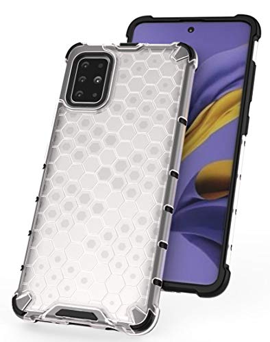 Image of Glasgow Back Case Cover for Samsung S10 Lite Shockproof Military Grade Back Cover - Transparent