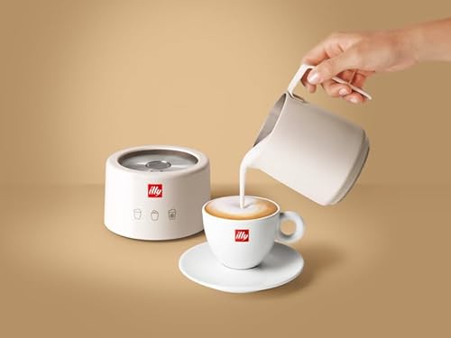 Illy Milk Frother, Cremeira Elétrica para Espuma leite Quente e Frio e Chocolate Quente 127v