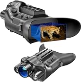 Dowesyeen 4K Visore Notturno Binocolo Infrarossi con Telemetro,Cannocchiale Professionale 6000mAh Ricaricabili 6X Zoom, Registrazione Foto e Riproduzione Video per Caccia Campeggio
