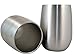Vino2Go Vacuum Insulated Double Wall Stainless Steel Lowball Wine Tumbler 9 oz (Pack of 2)