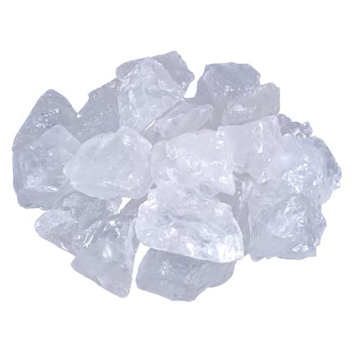 Piedras de cristal de roca, piedras de agua 100% naturales, 1 kg de fuente de vida Plus