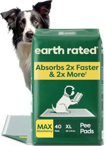 Image of XL Dog & Puppy Pee Pads, Discreet Top, Max Absorbency, 40CT