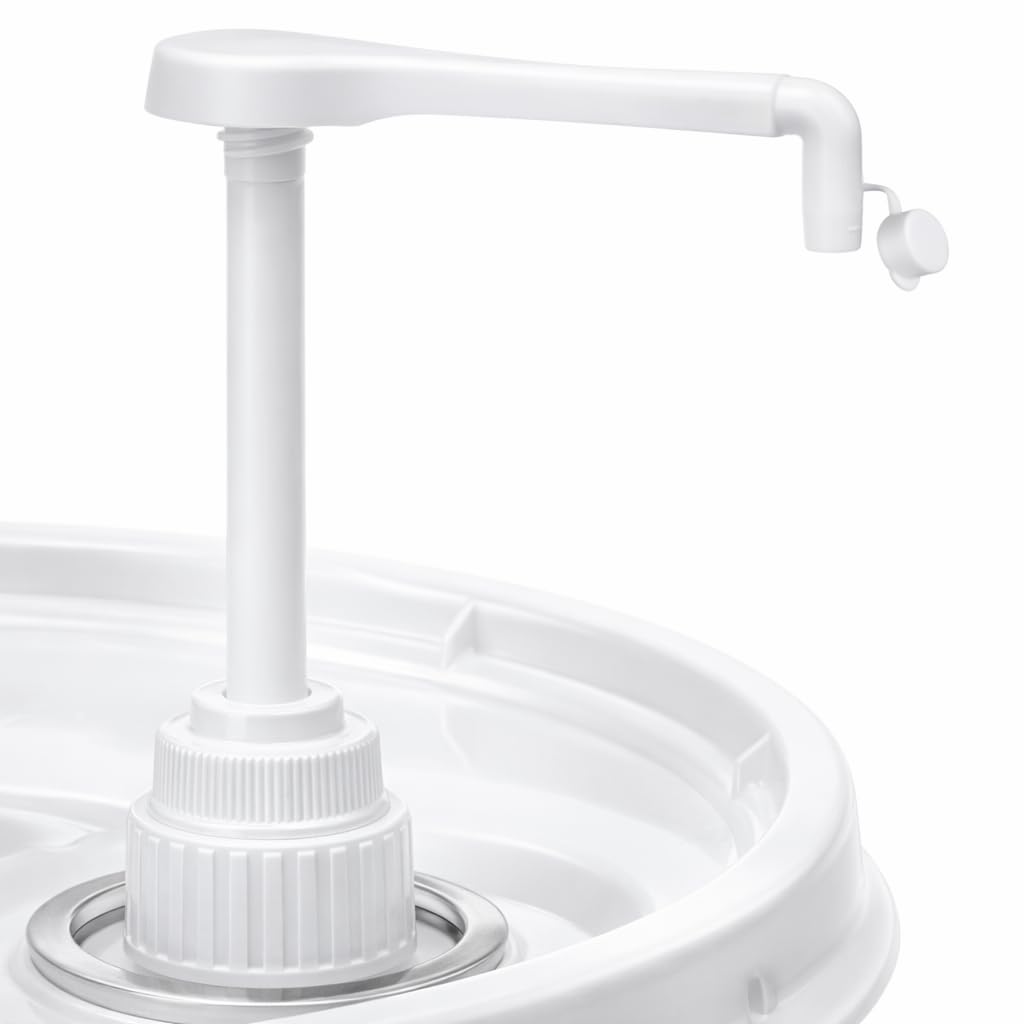 Heavy-Duty 5-Gallon Bucket Pump Dispenser with Leak-Proof Cap