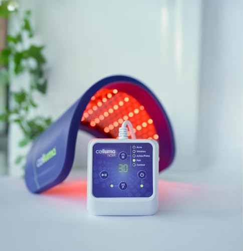 Celluma NOVA | FDA-Cleared LED Light Therapy | 5-Mode Compact Panel for Hair Growth Anti-Aging Acne Pain Relief & Body Contouring | Rechargeable