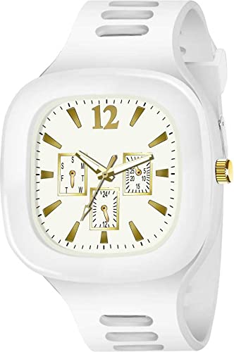 albino Milar White Watch 1 (B0BMB7K225) Amazon Price History, Amazon Price Tracker