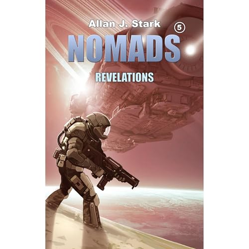 NOMADS Audiolibro Por Allan J. Stark arte de portada