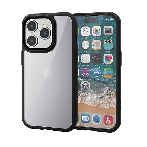 Amazon.co.jp: エレコム iPhone15 Pro ケース TOUGH SLIM ガラス