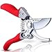 Produktbild Kynup Astschere für die Gartenarbeit, Gartenschere Heavy Duty, professionelle Bypass-Gartenschere, Baumschere, Gartenschere für Pflanzen, Heckenschere, Gartenwerkzeug(Rot)