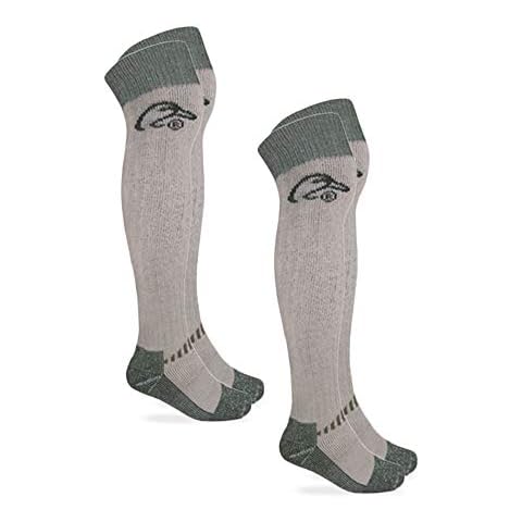 Ducks Unlimited Men's Merino Wool Blend Wader Sock (Large, 2- Pack) Cover