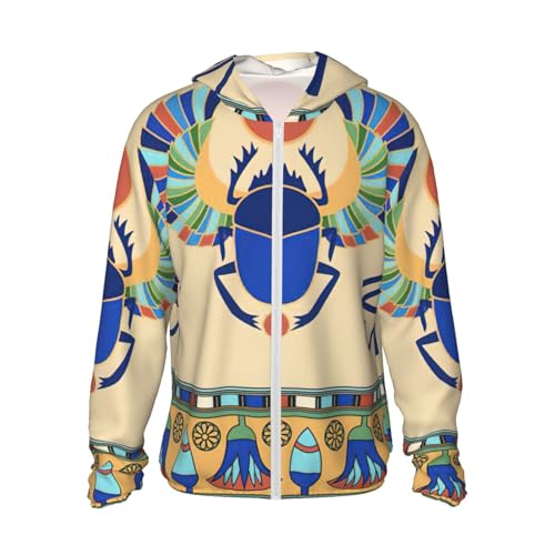 Veste anti-UV scarabée égyptien pour vos randonnées d'été