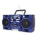 Emerson Portable CD Player Boombox with Cassette Player, Tape Recorder, AM/FM Radio, MP3 AUX Input, Detachable Speakers, AC/DC & Battery Operated – Stereo System for Home, Travel, Indoor & Outdoor Use
