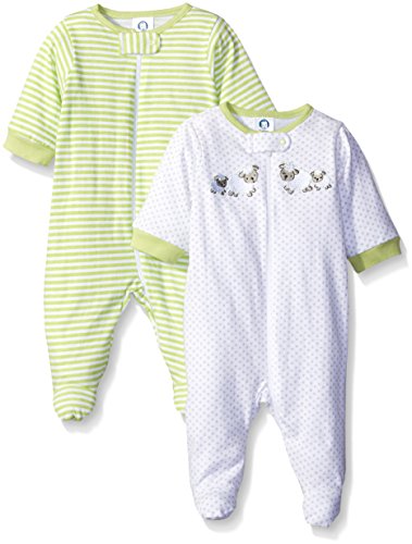 Image of Gerber Baby Girls' 2-Pack Sleep 'N Play