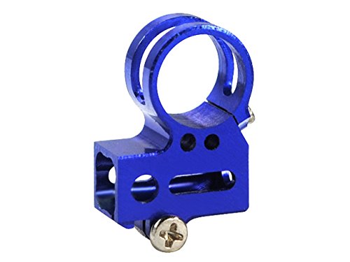 MICROHELI Aluminum Tail Motor Mount (Blue/Purple) - T-REX 15