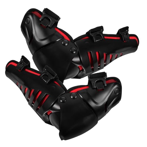 GRIRIW 1Pair Motorcycle Knee Pads Protective Gear Comfort Riding Guards for Cycling Outdoor Sports High Impact Resistant Shell Ergonomic Design for Stability and Agility