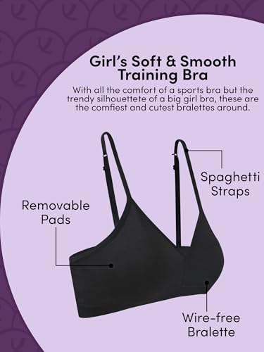 Fruit of the Loom Girls' Soft and Smooth Training Bra3