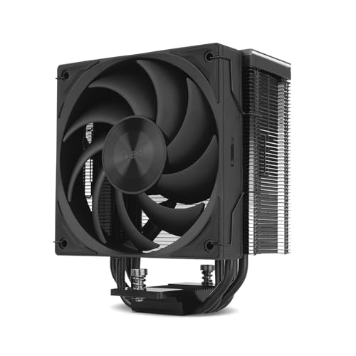 NOX XTREME PRODUCTS HUMMER H-400 – Disipador CPU FBD compatible AMD AM/AM4 e Intel 115X/1200/1700/1851, ventilador 120 mm PWM, 4 heatpipes cobre/aluminio, negro