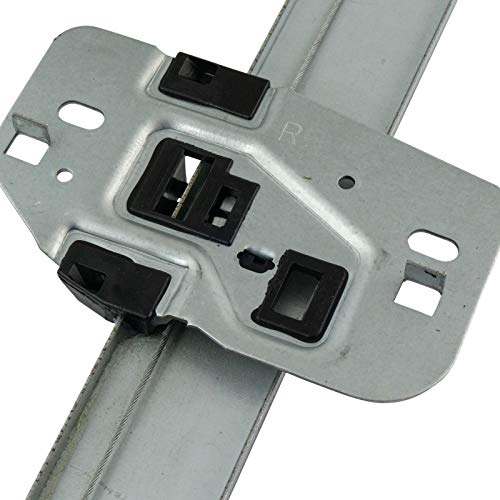 Image of TRQ Rear Right Power Window Regulator & Motor Assembly Passenger Side Compatible with 2006-2014 Honda Ridgeline