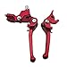 TC-Motor Red Handle Brake Clutch Levers for Chinese Pit Dirt Trail Bike Motorcycle Motocross 90cc 110cc 125cc 140cc 150cc